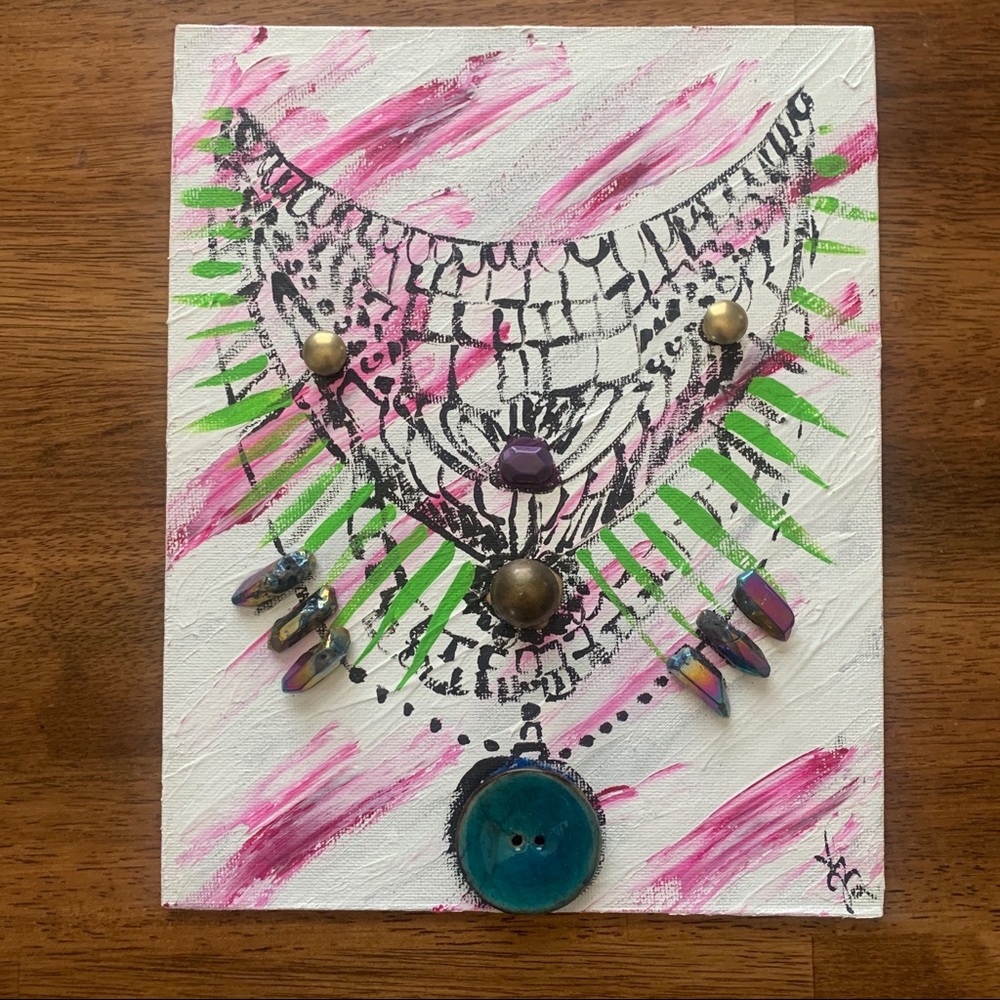 Statement Necklace - Fashion Inspo Art